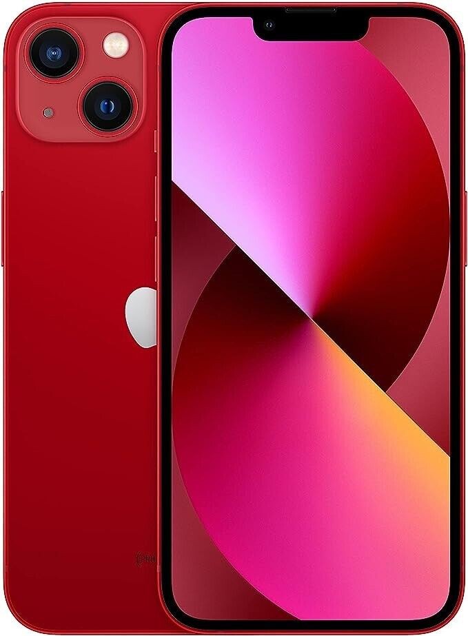 Apple iPhone 13 GSMCDMA Unlocked 128GB A2482 Red