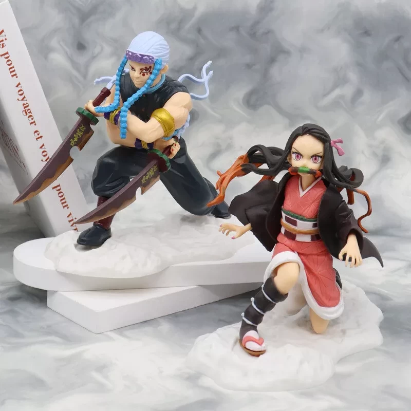 Battle Edition Ghost Slayer Blade Nedouzi Sound Column Doll Ornament Model