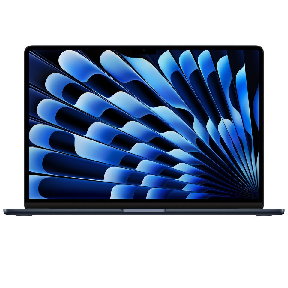 15-inch MacBook Air Apple M3 8-core CPU 10-core GPU 16gb Ram 512gb SSD Midnight