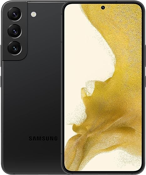 SAMSUNG Galaxy S22 Cell Phone, Factory Unlocked Android Smartphone, 256GB, 8K Camera & Video, Brightest Display Screen, Long Battery Life, Fast 4nm Processor, US Version, Phantom Black